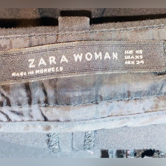 Zara Black Skinny Fit Pants - Picture 4 of 6